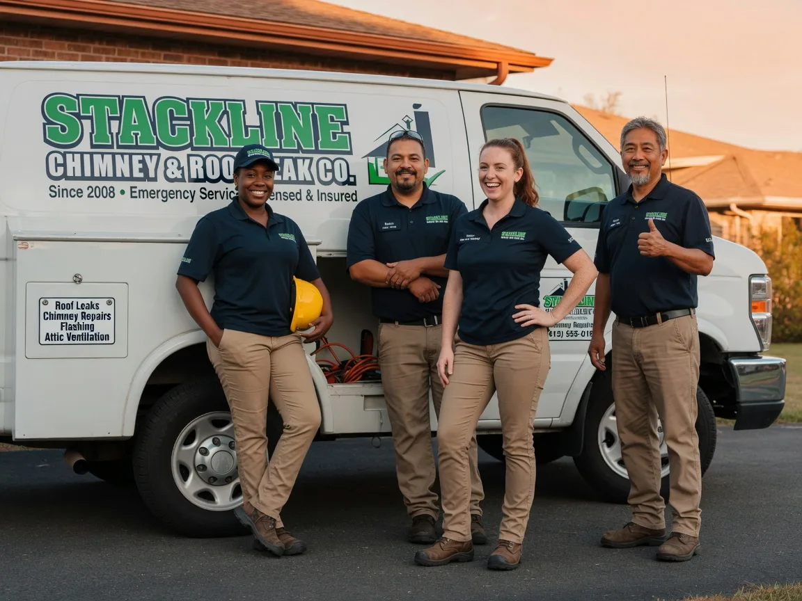 Chimney flashing repair company in Keswick, IA